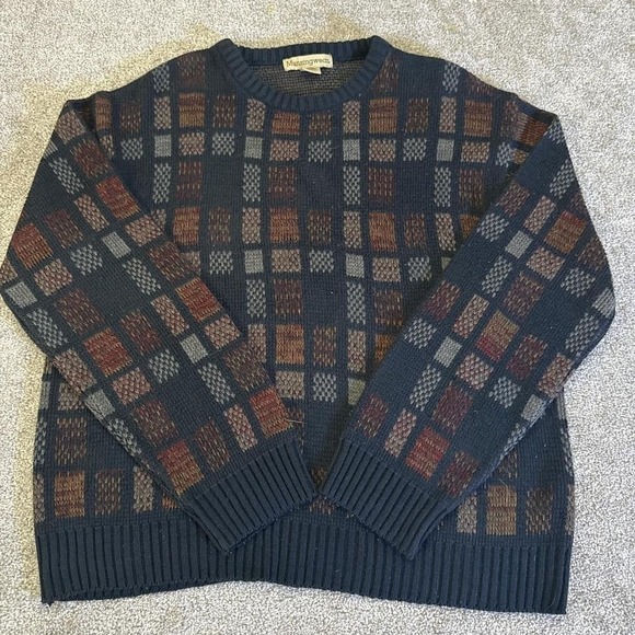 Munsingwear Sweaters - Munsingwear Knit Sweater Large Classic Vintage Penguin Logo Pullover